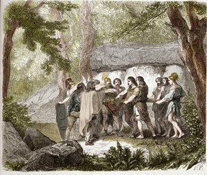 Le Gaulois et les Gaulois : Serment des Gaulois. - Unknown artist