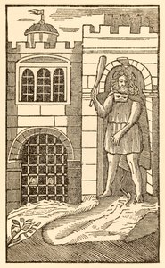 Les pèlerins maintenant, pour satisfaire la chair de The Pilgrims Progress From This World, To That Which Is To Come par John Bunyan (1628-1688) Le chrétien et l