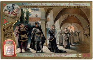Le Trouvère, Acte II, scène 7. Illustration pour l
