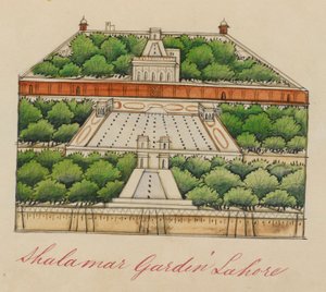 Les jardins de Shalimar, à 5 miles à l