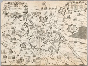 Le siège de Colchester par le Lord Fairfax, tel qu