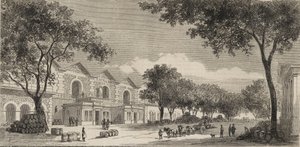 Les entrepôts de vins à Paris en 1861 - Quartier des eaux-de-vie - Unknown artist