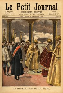 La bénédiction de la Neva, une tradition russe qui a lieu à Saint-Pétersbourg chaque année pendant l