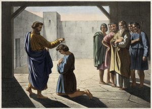 Le couronnement de David : Samuel désigne David comme roi d