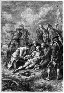 La mort de James Wolfe sur les plaines d