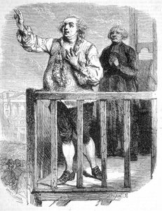 La mort de Louis XVI. Gravure du XIXe siècle - Unknown artist