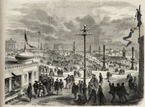 La fête du 15 août 1867 au Trocadéro à Paris - L