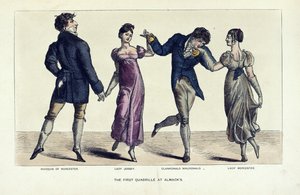 La première quadrille à Almack
