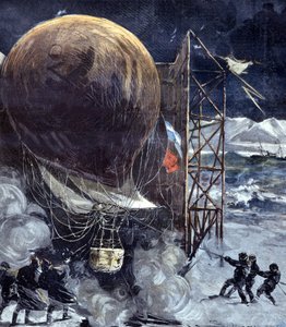 Le ballon à hydrogène Oernen par l