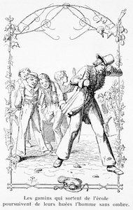 Les enfants qui sortent de l
