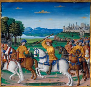 La folie de Charles VI (1368 - 1422). Le 5 août 1392, dans la forêt du Mans, il commence à avoir des crises de folie furieuse : criant à la trahison, il attaque sa propre troupe et tue quatre personnes. Chroniques d