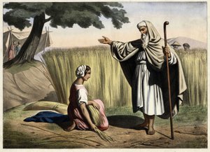 La rencontre de Ruth et Booz, grands-parents du roi d