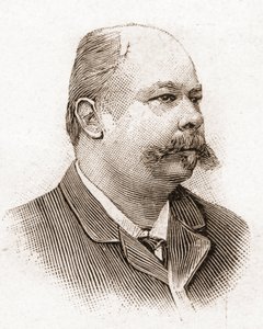 Portrait de Henri Meilhac (1831-1897), dramaturge français