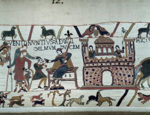 Les messagers du roi de Normandie Guillaume le Conquérant (1027-1087) l