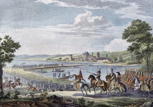 Le passage du Rhin, 1er mai - Unknown artist