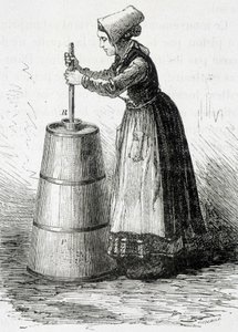 La baratte à piston - dans « Les merveilles de l
