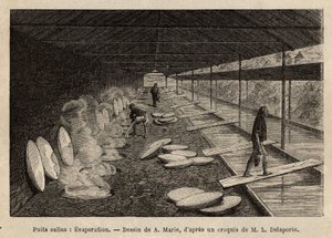 Les puits de sel de Ho-Boung, les galeries ouvertes sur le flanc de la montagne, profondes de 20 mètres, sont soutenues par des cadres en bois, l