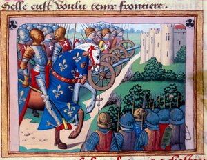 Le siège de Château Gaillard commandé par Charles VII - Unknown artist