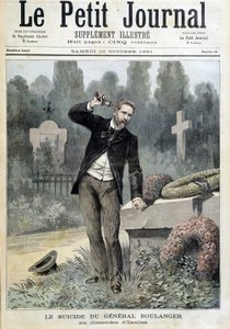 Le suicide du général Boulanger au cimetière d