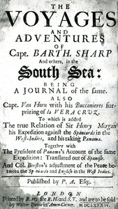 Les voyages et aventures du capitaine Bartholomew Sharp et d