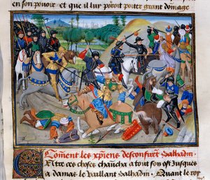 Troisième Croisade : Comment les Chrétiens confirment Saladin - Unknown artist