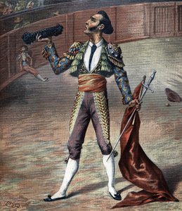 Costume de toréador en 1892. - Unknown artist
