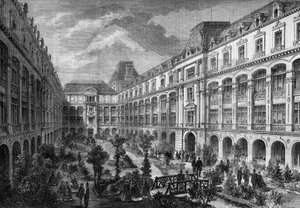 Transformations de Paris sous le Second Empire, Paris Haussmann : Place du Château d