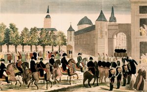 Entrée triomphale des troupes de Napoléon à Madrid, 4 décembre 1808 - Unknown artist