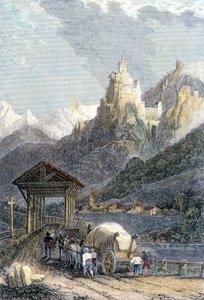 Château de Trostburg au Tyrol - Unknown artist