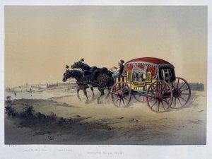 Calèche turque - XIXe siècle, A.D - Unknown artist