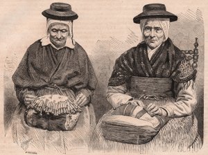 Deux dentellières au Puy-en-Velay (Haute-Loire) Auvergne, France - Unknown