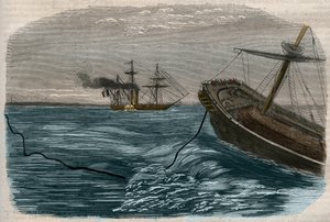 Lignes télégraphiques sous-marines : La pose d