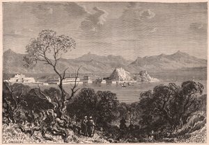 Vue de Corfou au XIXe siècle - Unknown