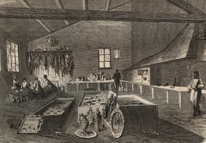 Vue des ateliers de galvanoplastie de M. Gueyton - Unknown artist