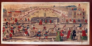 Vue du Pont-Neuf à Paris - Unknown artist