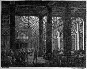 Vue de la galerie d
