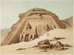 Vue du temple d