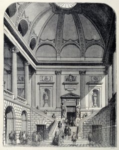 Vue du vestibule et de l
