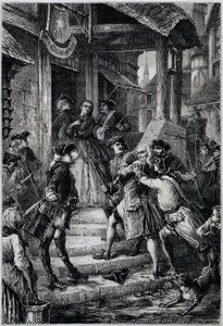 Voltaire (1694 - 1778) arrêté à Francfort en 1753 par ordre du grand Frédéric II - dans Histoire de France depuis les temps les plus reculés jusqu