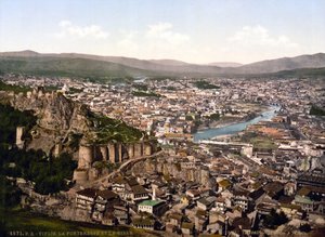 Vue de Tbilissi, capitale de la république de Géorgie - Unknown artist