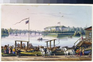Vue du palais de l