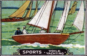 Sport nautique : voile.