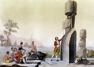 Occidentaux (y compris Jean-François Galaup, comte de La Pérouse) - Unknown artist