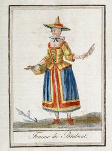 Femme de Brabant (Belgique)