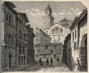 Cathédrale Saint-Front - Périgueux - Dordogne - France - (Saint Front) gravure dans « PATRIE » - DESCRIPTION PICTURESQUE DE LA FRANCE EN 6 VOLUMES PAR LUCIEN HUARD - fin 19ème siècle - Unknown artist
