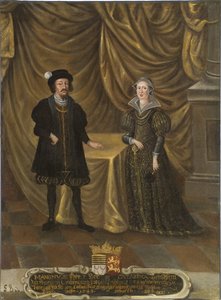 Le prince Magnus I de Saxe-Lauenbourg et la princesse Catherine de Brunswick-Wolfenbüttel - Unknown artist
