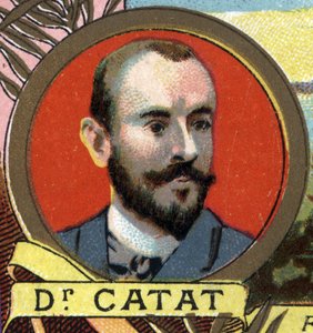 Portrait du Docteur Louis Catat, explorateur français du 19ème siècle