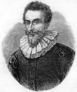 Portrait de François de Malherbe. Poète français (1555 à 1628). Gravure de 1866. - Unknown artist