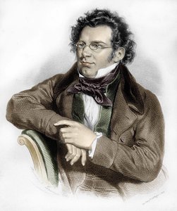 Portrait de Franz Schubert (1797-1828), compositeur autrichien