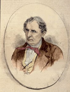 Portrait de James Fenimore Cooper (1789-1851), romancier américain. - Unknown artist